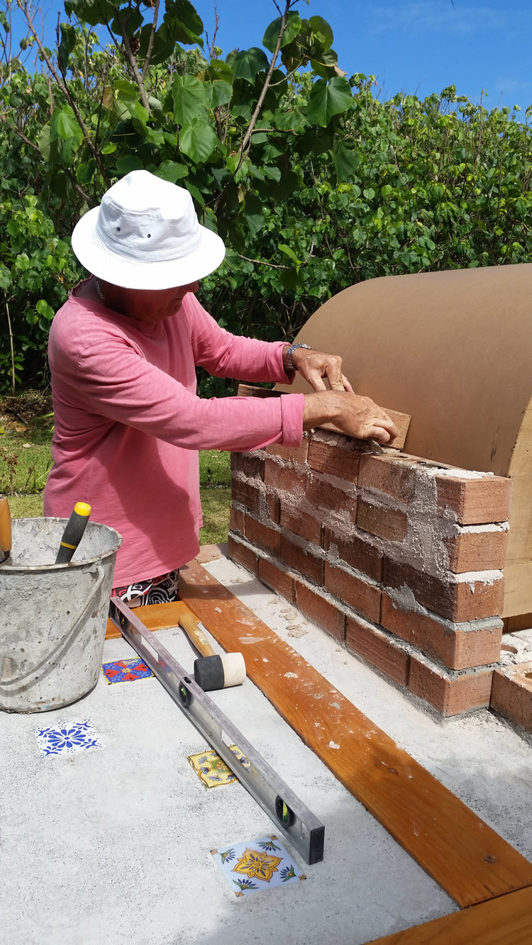 wood-fired oven