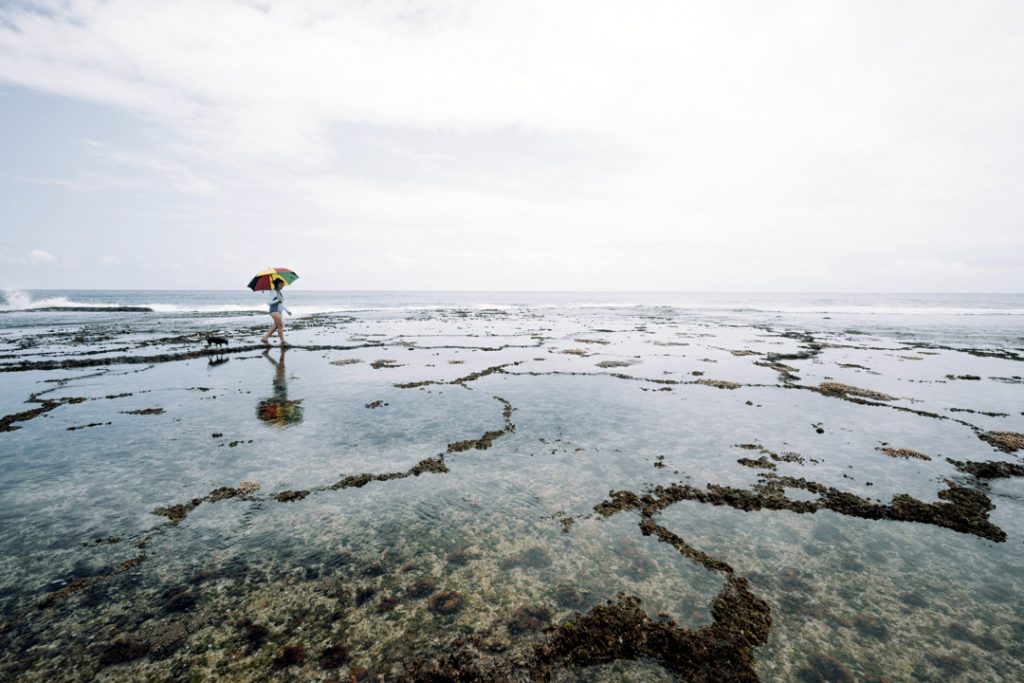 Stroll along the reef